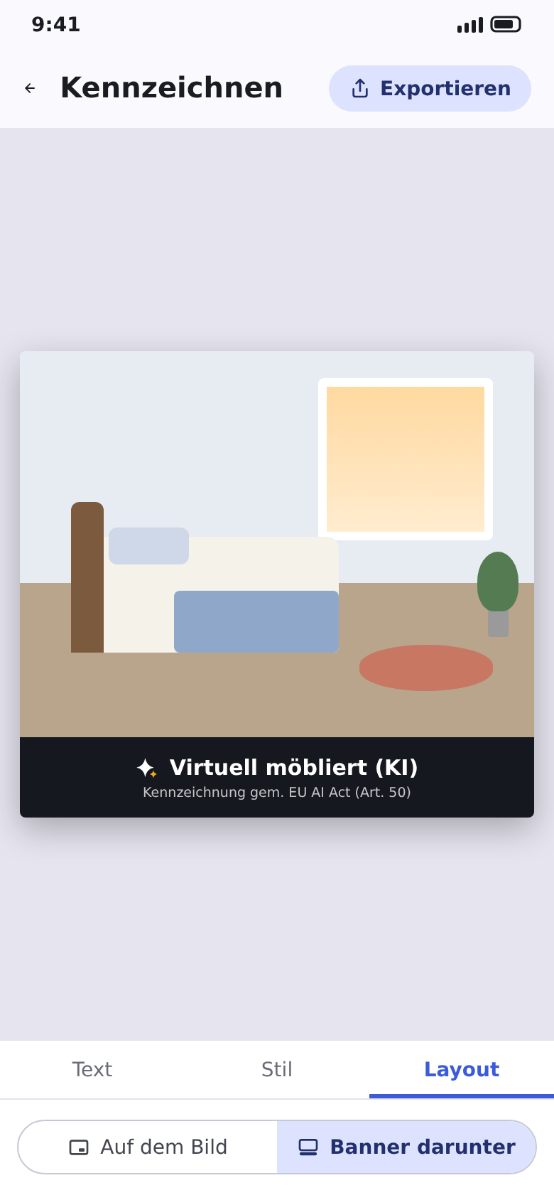 Banner-Modus